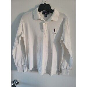 Polo Ralph Lauren Polo Sport Bear Skiing Logo Long Sleeve Polo Men’s